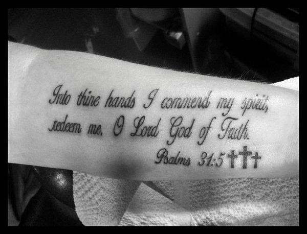 99 bibelvers -tatoveringer å inspirere!