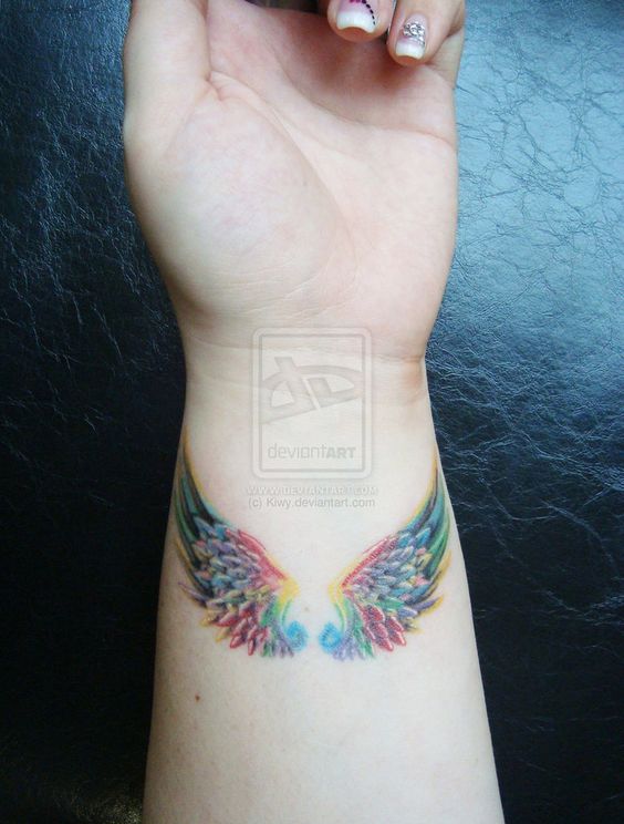Angel Wing -tatoveringer - 125 Angel Wing -tatoveringer som er himmelske!
