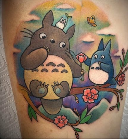 Bedårende Totoro -tolkning av Dmitry Yakovlev