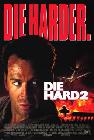 #8. 1990 Die Hard 2 innbragte $ 21 744 661 åpningshelg. Sommeren 1990 ga oss også Total Recall, Back to the Future III, Dick Tracy og Arachnophobia.