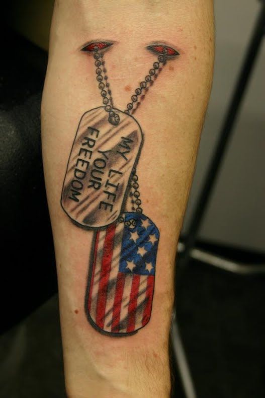 Katonai tetoválások - Mutassa tiszteletét a szabadság védelmezői iránt