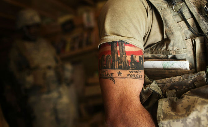 Katonai tetoválások - Mutassa tiszteletét a szabadság védelmezői iránt