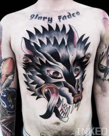 Hver tatovering har en mening bak seg. For eksempel symboliserer ulvetatoveringer ofte lojalitet. Finn ut betydningen av noen av de vanligste tatoveringene her.