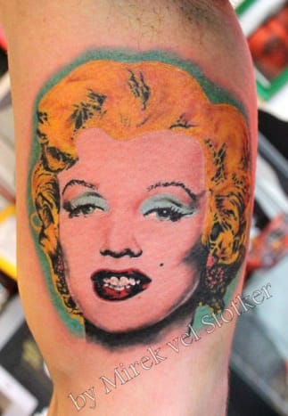 Marilyn Monroe av Mirek vel Stotker