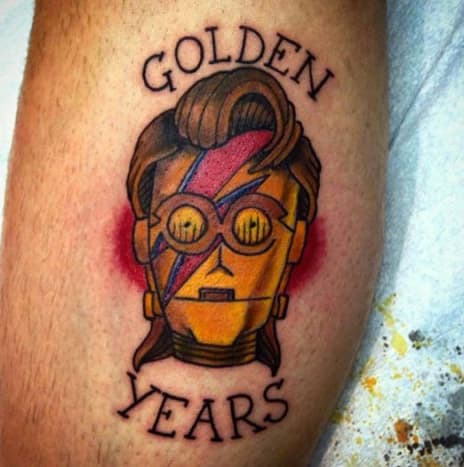 Ziggy C-3PO? Don Kunto negler det med denne dumme lille tatoveringen.