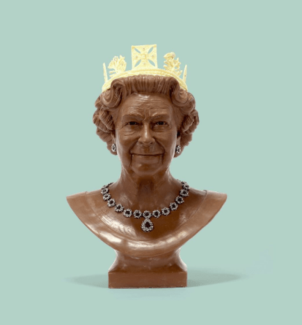 Dronning Elizabeth II av de talentfulle @plungeproductions.