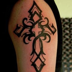 Kors -tatoveringer - Topp 153 design og kunstverk for den beste tatoveringen