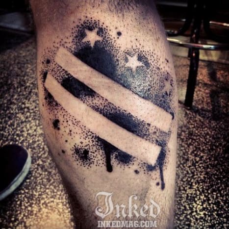 DC Flag Tattoo - Fernando A. Prudencio