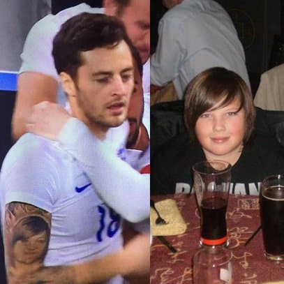 En fan trodde nylig at en av Tottenham-stjernen Ryan Mason sine tatoveringer lignet altfor mye på seg selv som 12-åring.