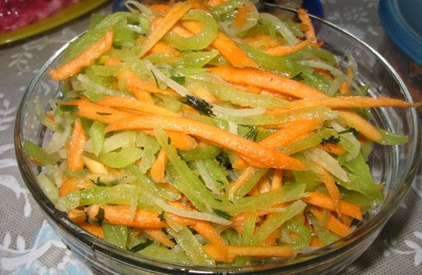 groene radijs salade