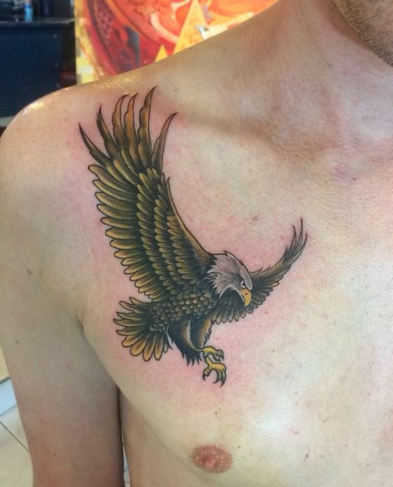 Eagle Tattoos - Topp 150 stillinger og design