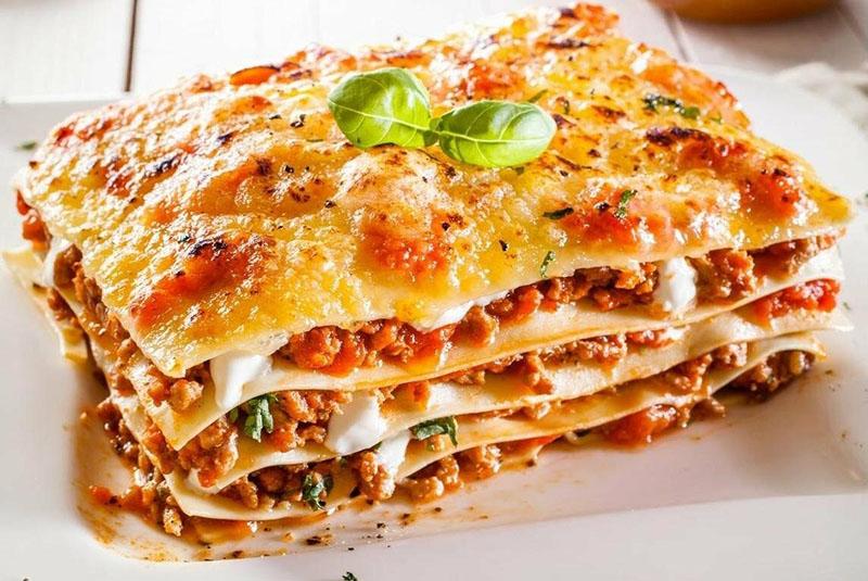gehakt gerechten italiaanse lasagne