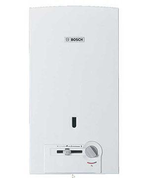Doorstroomverwarmer op gas Bosch