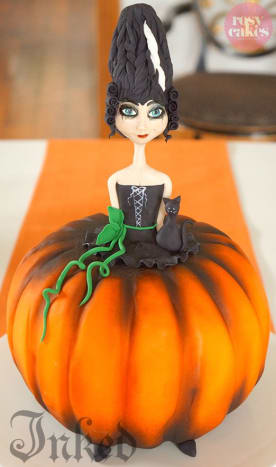 Bemutatjuk nektek Lady Pumpkin -t, Jessica Atkins készítette