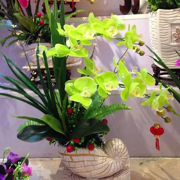 zelfgemaakte orchideeënpotten