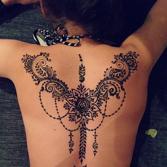 Henna Tattoo Designs - TOPP 140 Designs og ideer for Henna Lovers