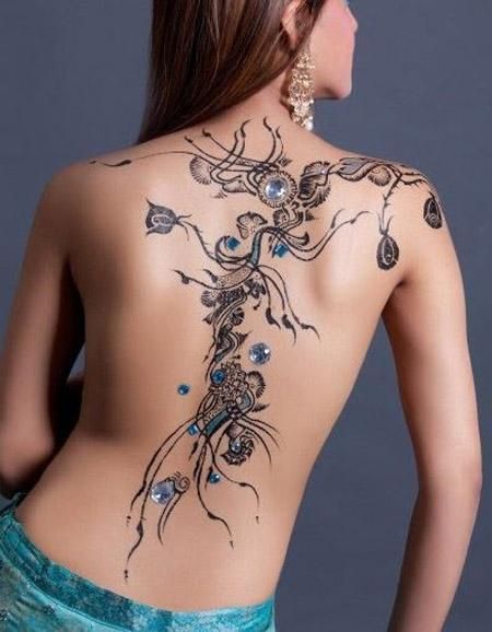 Henna Tattoo Designs - TOPP 140 Designs og ideer for Henna Lovers