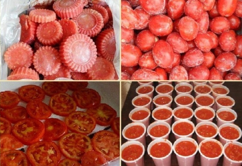 kako zamrznuti rajčice
