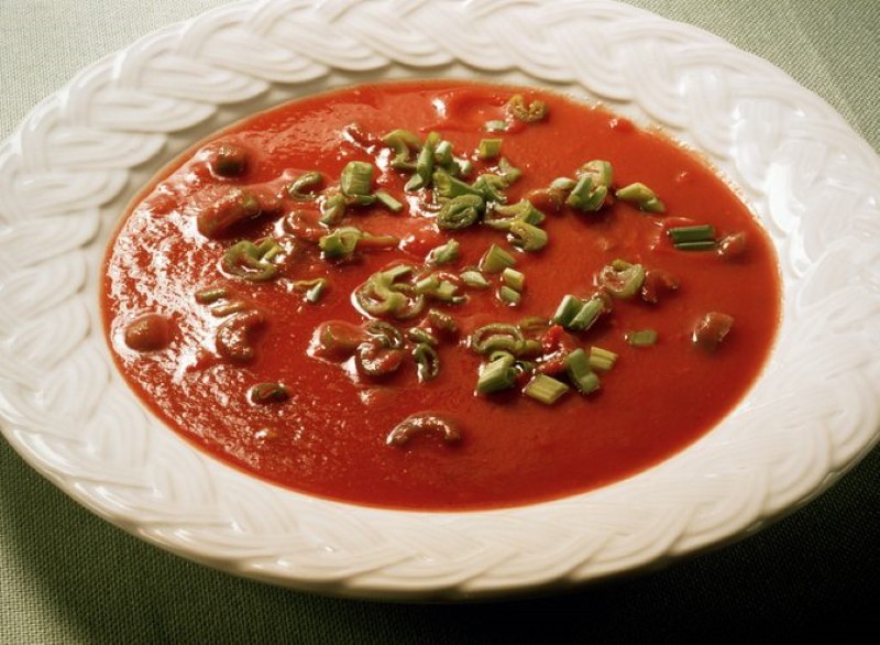juha od smrznute rajčice
