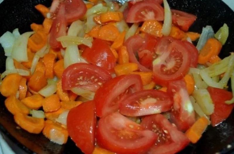 pržiti povrće