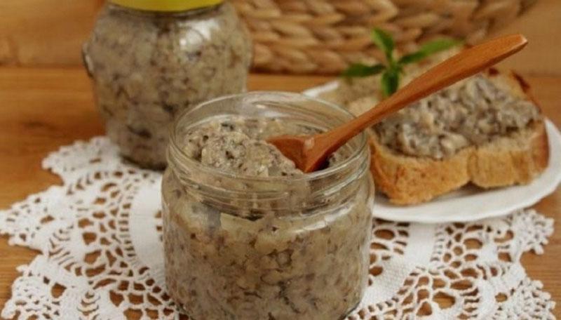 Kavijar od gljiva: recept od agarike i maslaca