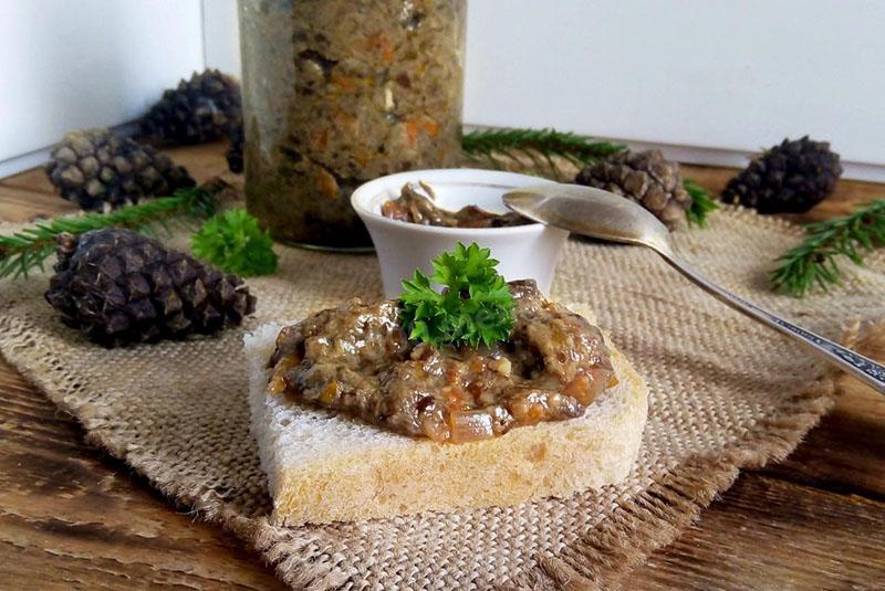 recept za kavijar od gljiva za medene gljive