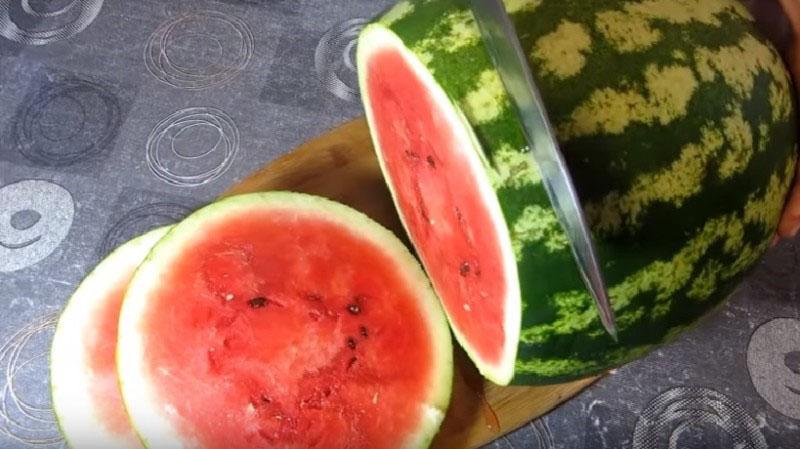 hak de watermeloen
