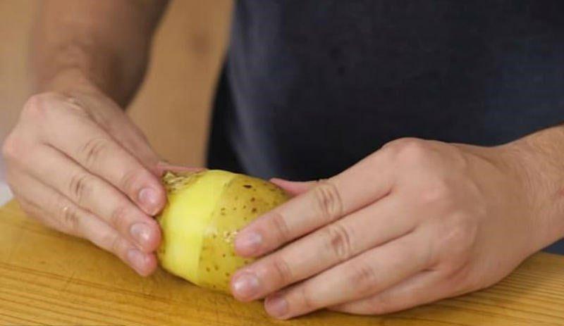 aardappelen koken en schillen