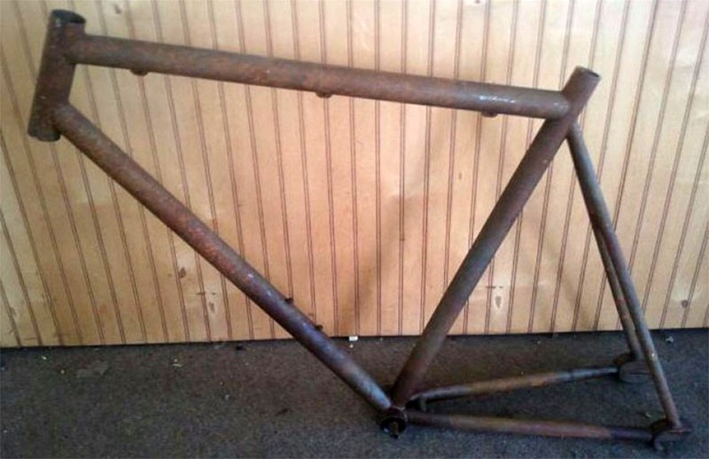 oud fietsframe