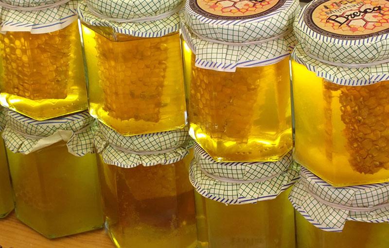 Bashkir witte honing