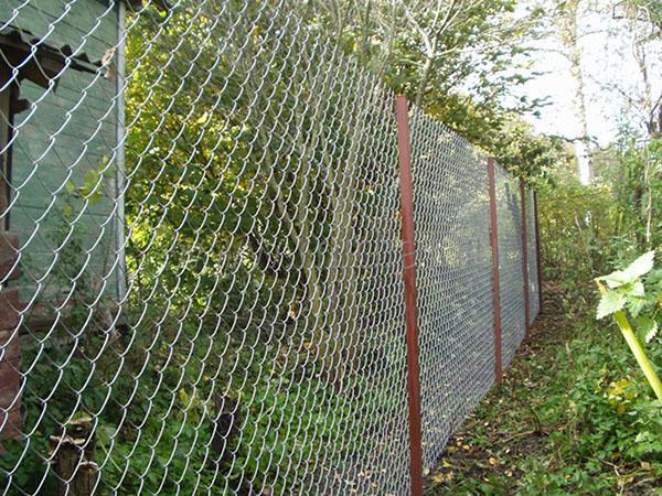 zatezna ograda od lančane mreže
