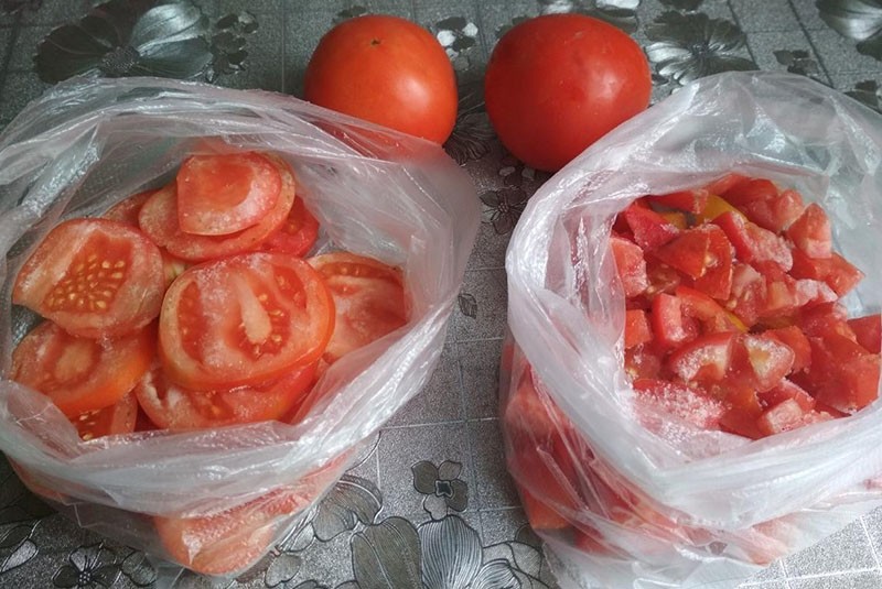 kako pravilno zamrznuti rajčice za zimu