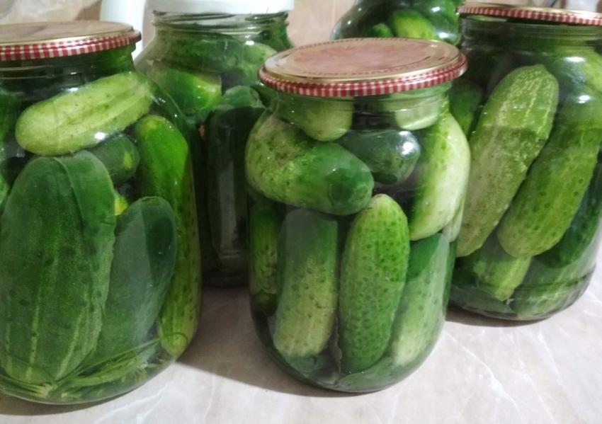 komkommers zonder sterilisatie