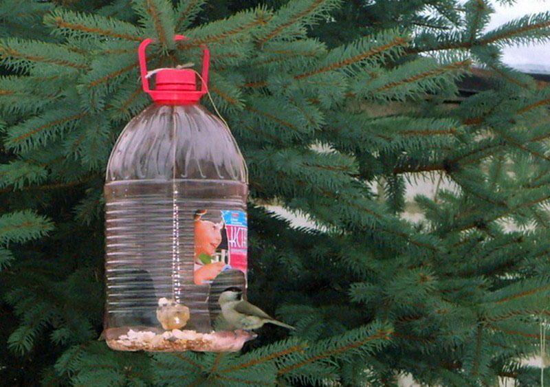 kućica za ptice od plastike