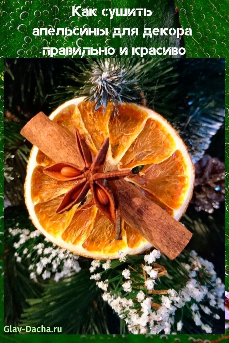 hoe sinaasappels te drogen voor decoratie