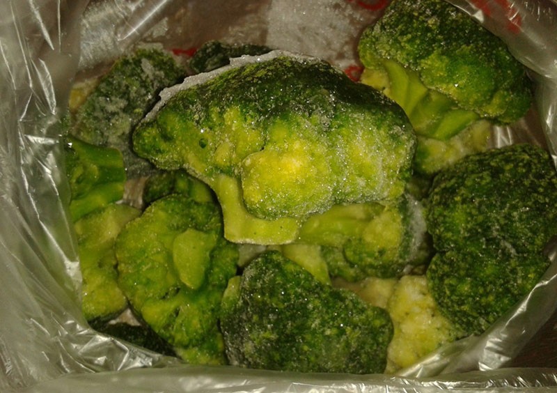 bevroren broccoli bewaren