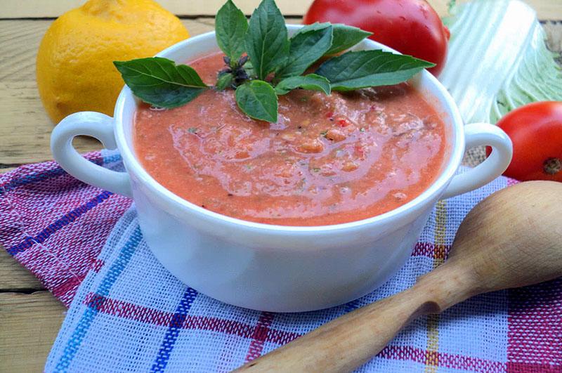 klasičan recept za gazpacho s povrćem