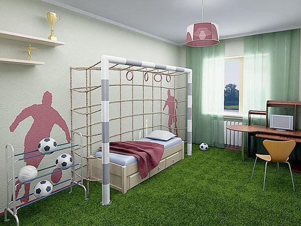 soba budućeg nogometaša