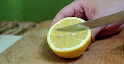 gesneden citroen voor compote