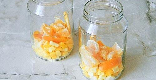 dodajte koricu citrusa i naranču