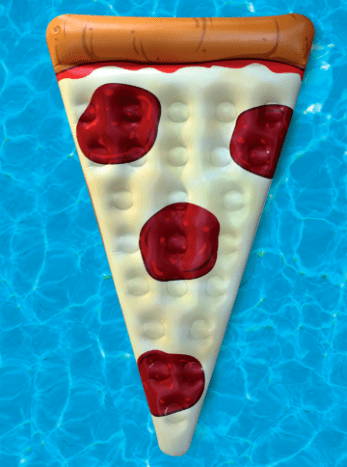 Elérhető az INKEDSHOP.COM webhelyen: Pizza Slice Pool Float