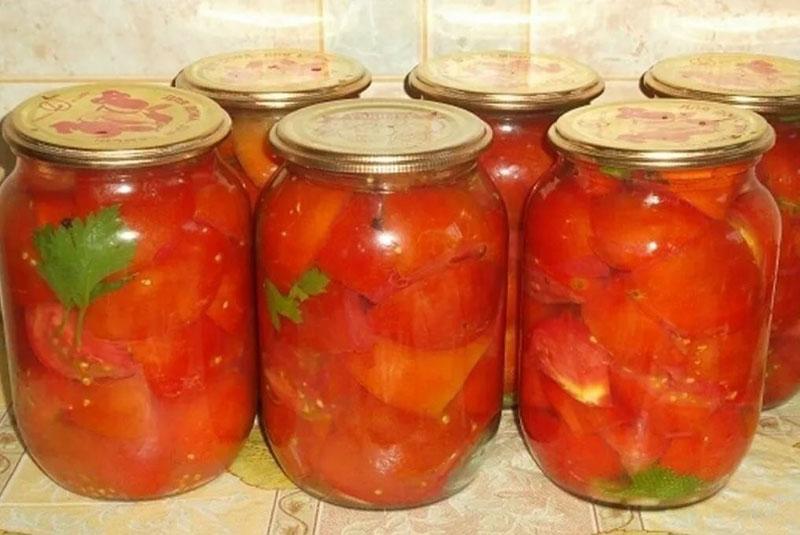 pikante tomaten zonder marinade