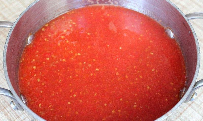 rijp tomatensap