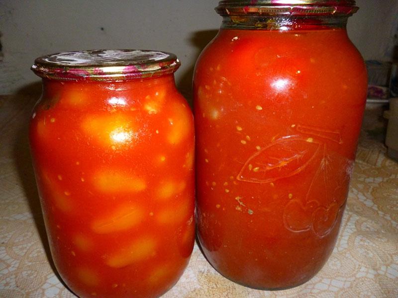 tomatenrecepten in eigen sap voor de winter voor drukbezette mensen