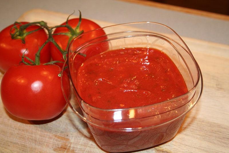 tomatensaus zonder azijn