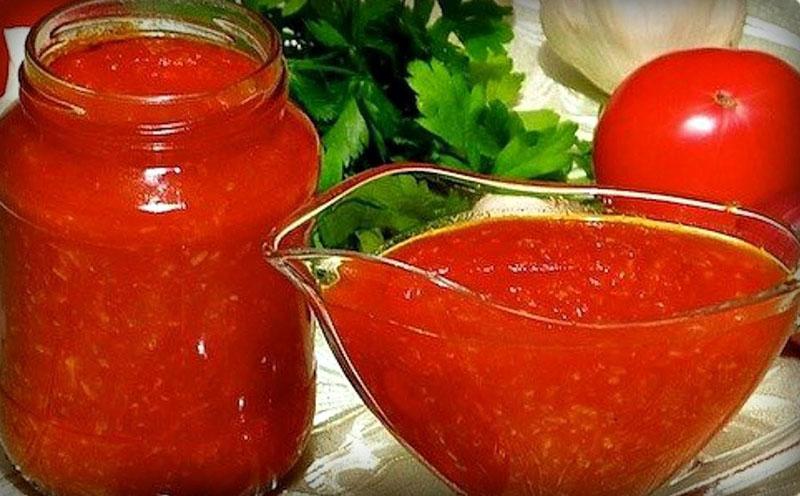 aromatische smakelijke tomatensaus