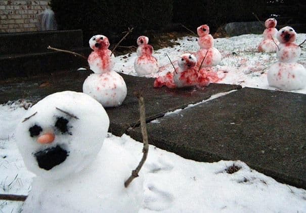 A zombi hóember -apokalipszis még a vártnál is rosszabb volt ....