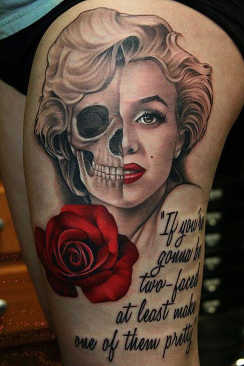 Marilyn Monroe Two Faced