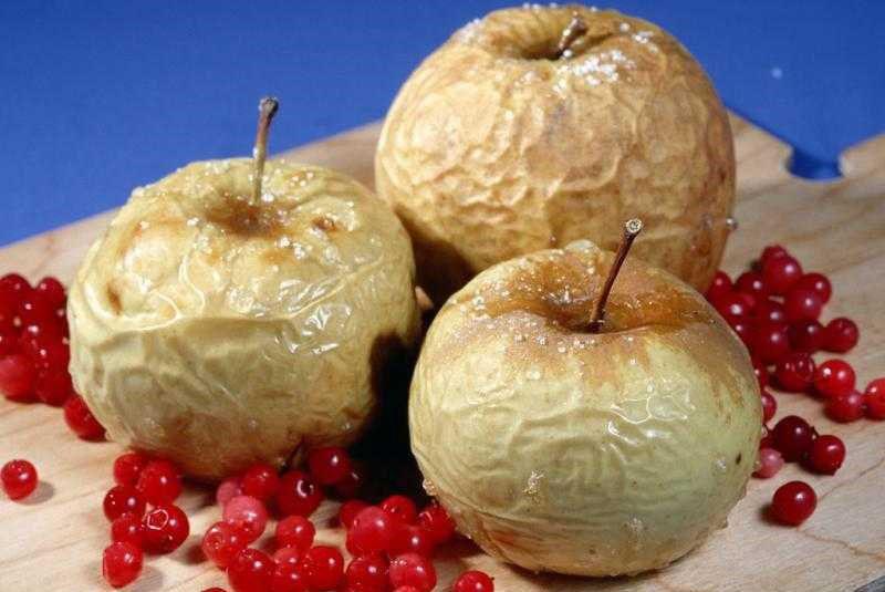 gebakken appels voor masker
