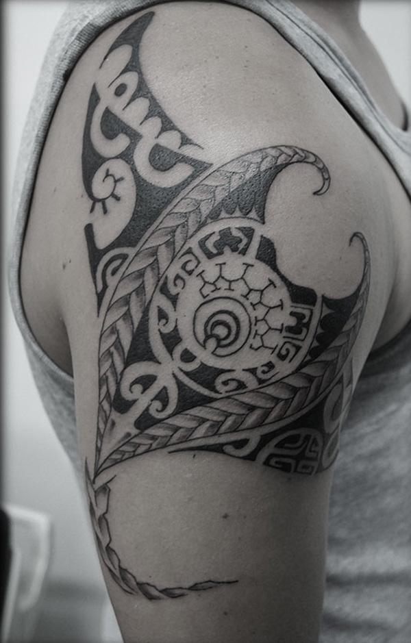 Manta Ray tetoválás-29